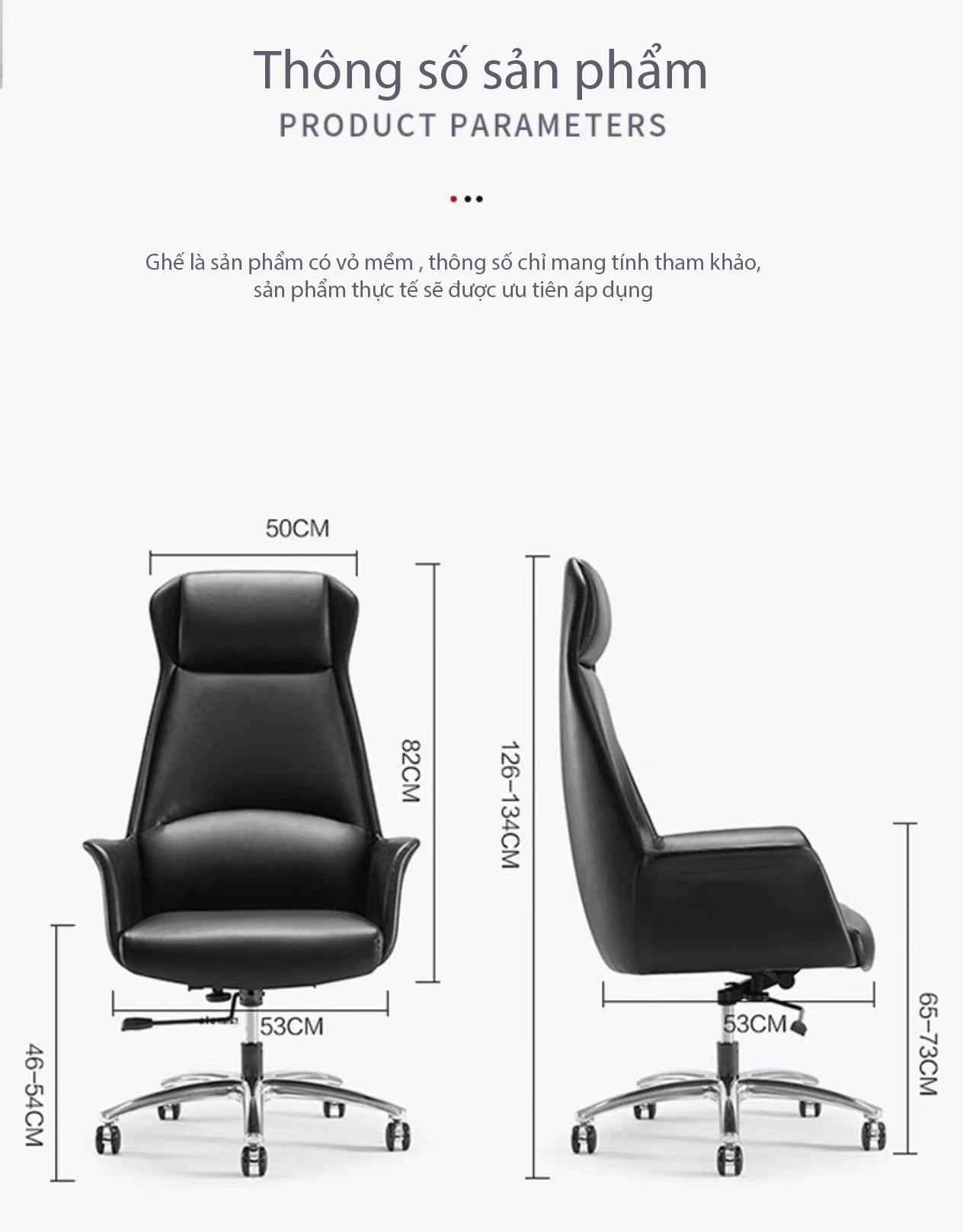 Ghế giám đốc cao cấp Anh Kiệt AK026